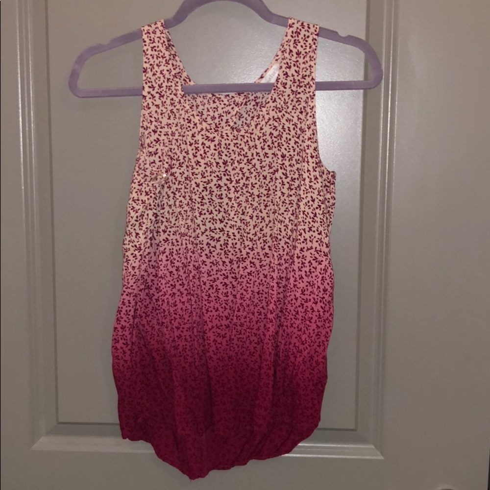 Ombré pink shirt